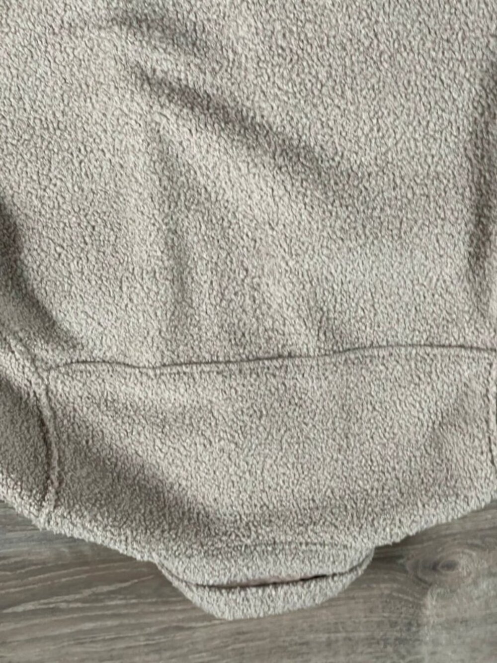 Vuori Sycamore Sherpa Snap Pocket Shirt Jacket Dark Salt Beige Women's Size S - Picture 8 of 9